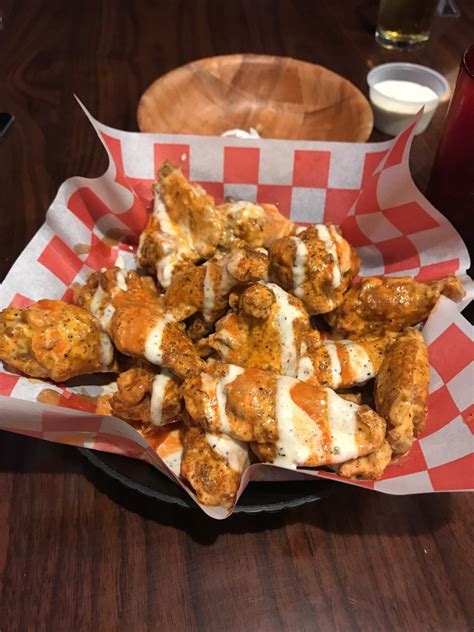 Contact information for ondrej-hrabal.eu - Sharky's Wings & Raw Bar - West Menu: Specials Monday Night Special (8pm-12am) Wings Price details ea $0.70 Clams. 16 reviews 3 ...